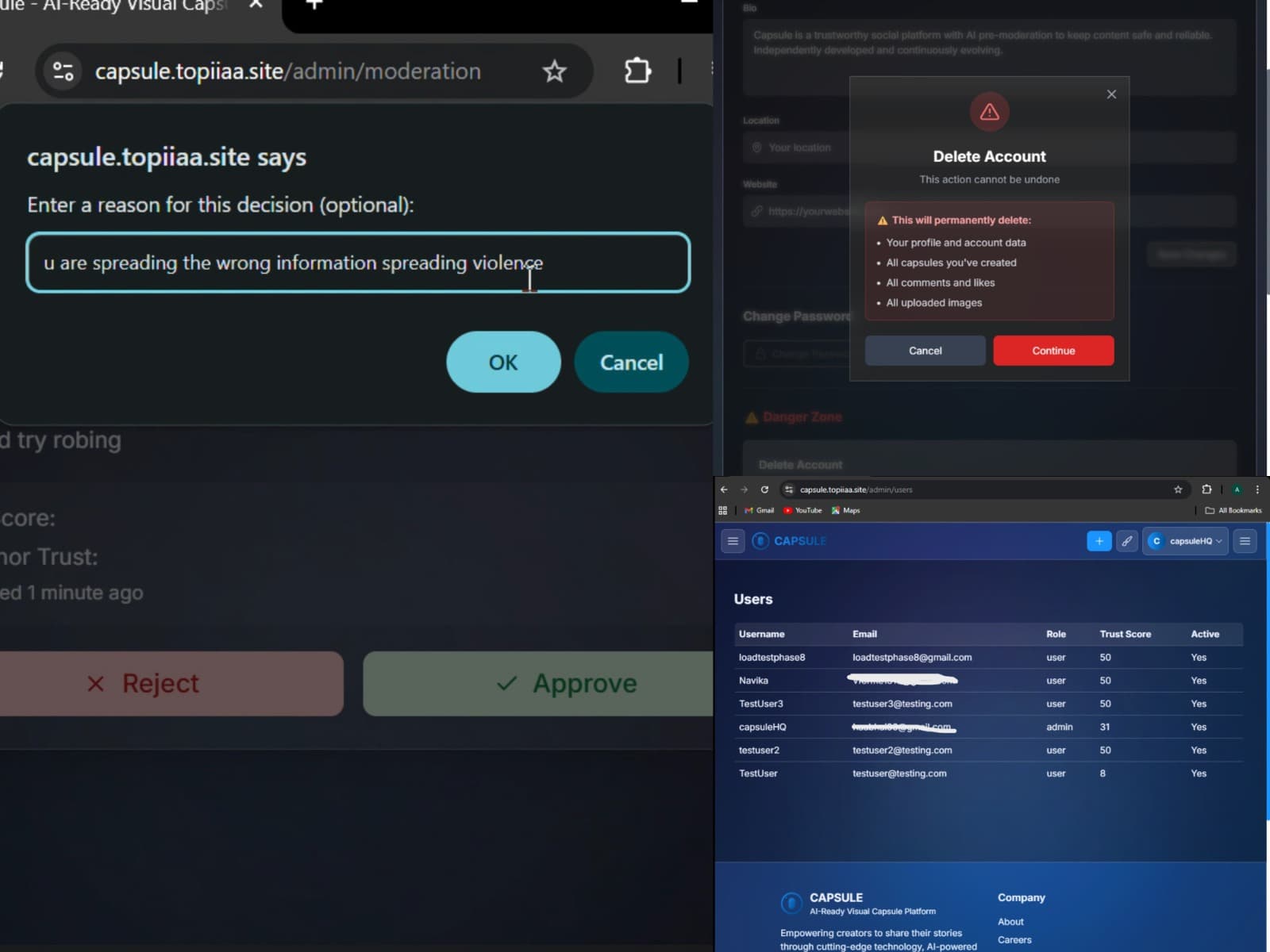 CAPSULE Screenshot 1