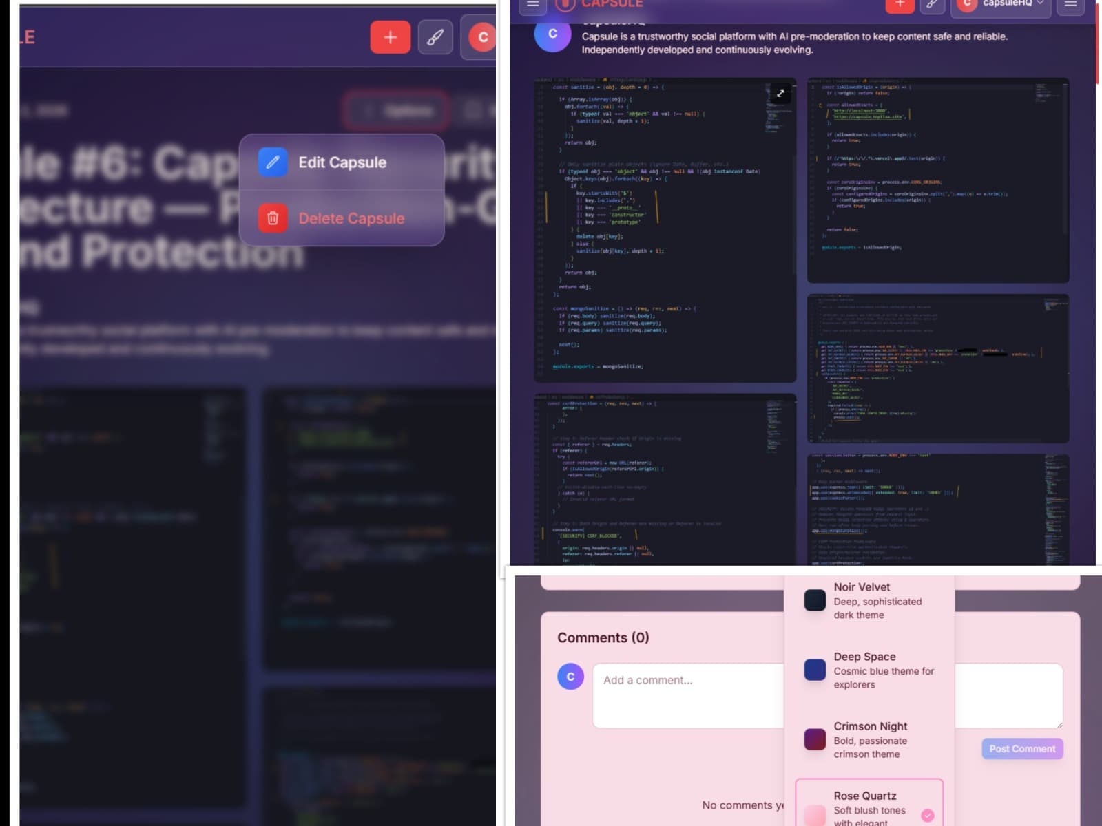 CAPSULE Screenshot 2